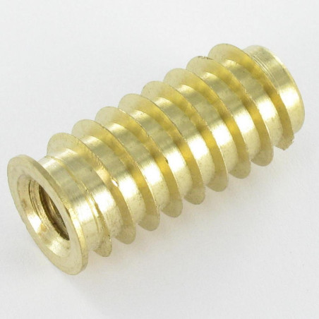 1 x Nut Not Slotted 14X30 M8 Brass