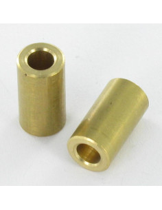 Coupling Nut Cylindrical 8X15 Breakthrough 4 Brass