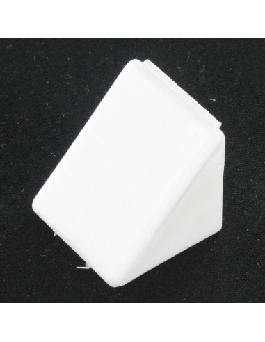 1 x Flange TRIANGLE Plastique 2 Hole White