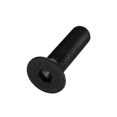 1 x Machine Screw Flat Head Hexagon Recess Hexagon Socket 10 M16X60 Full Thread Class 10.9 Steel