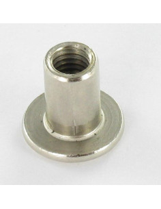 Binder Flat Head 15/8X12 M6 Hexagon Socket 4 Nickel Plated 2