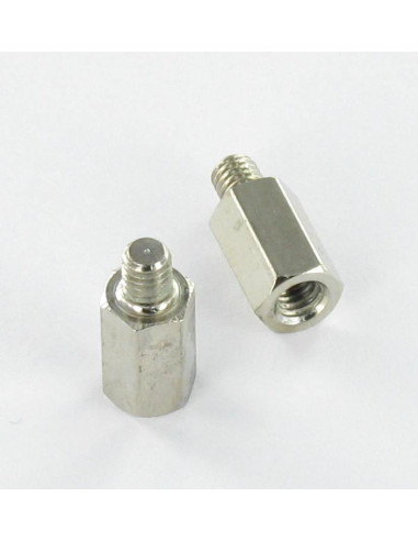 1 x Coupling Nut Hexagonal Male/Female 5X8...