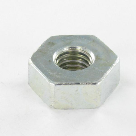1 x Nut Zinc Plated Hexagonal M12 Thickness 10.5 Across Flat 26