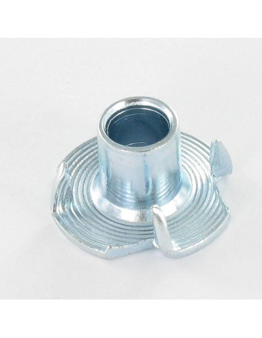 1 x T-Nut 9.6X12 Without thread Zinc Plated