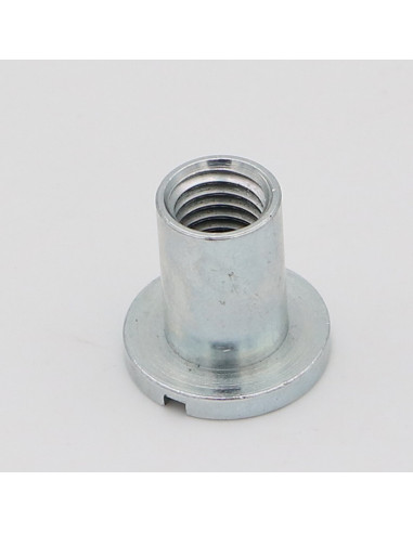 1 x Nut Head Flat Slotted 20X20 M10 Zinc Plated