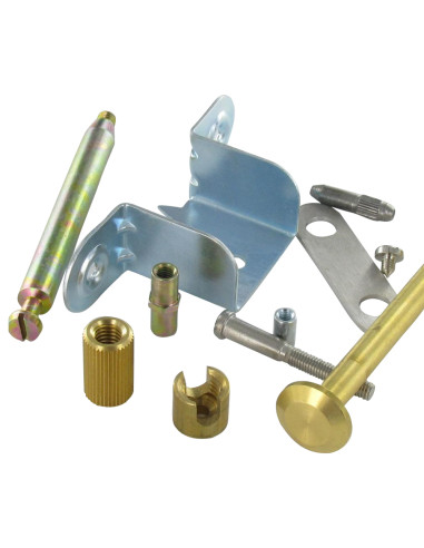 1 x EYELET 4.8X3X6.2 Nickel Plated Brass