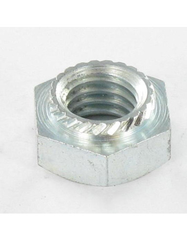 1 x Hexagonal nut to SQUEEZE 8 Zinc Plated