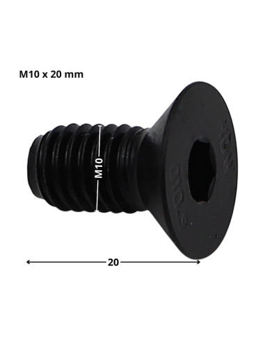 1 x Machine Screw Flat Head Hexagon Recess...