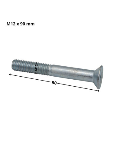 1 x Machine Screw Flat Head Hexagon Recess...