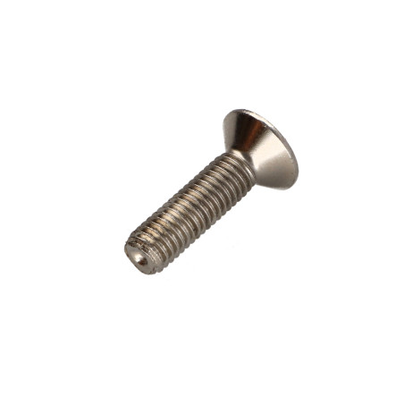 1 x Machine Screw Flat Head Hexagon Recess Hexagon Socket 5 M8X30 Full Thread Class 10.9 Nickel Plated