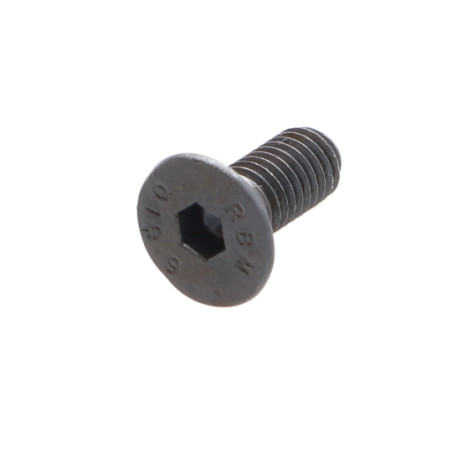 1 x Machine Screw Flat Head Hexagon Recess Hexagon Socket 2.5 M4X6 Full Thread Class 10.9 Steel