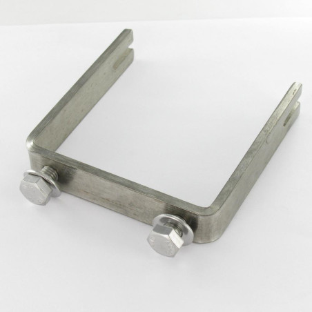 1 x U-Bolt Straight or flat bottom 90X90X902 With NOTCH Stainless Steel