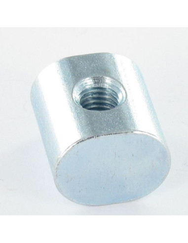 1 x PLOT Oval 20X14X18 M7 Zinc Plated