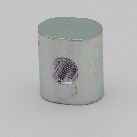 1 x PLOT Oval 20X14X18 M7 Zinc Plated 200 Hour Salt Spray Without Red Rust