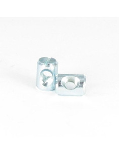 Barrel nut 15X17 M8 CENTER Zinc Plated