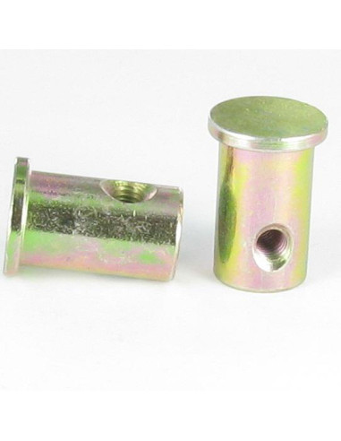 1 x PLOT Flat Head 20X28.5 M6 Yellow Zinc