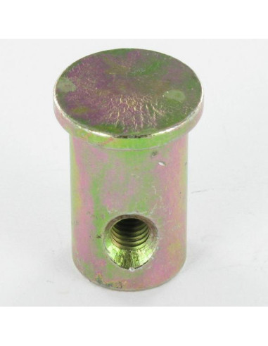 1 x PLOT Flat Head 20X28.5 M6 Yellow Zinc