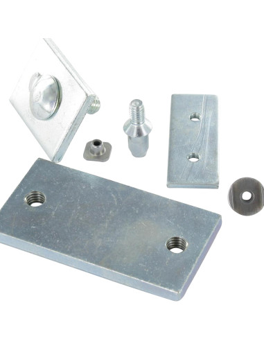 1 x Barrel nut 10X14 M6 OFF-CENTRAL Zinc Plated CM