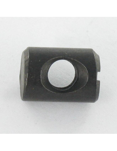 1 x Barrel nut 10X14 M6 CENTER Black Zinc Plated
