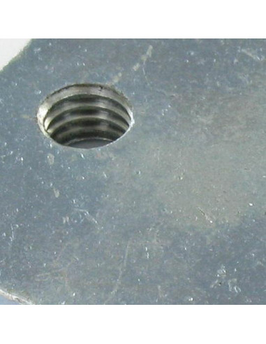 1 x BROCHURE 2 Hole 75X40X6 M8 Zinc Plated