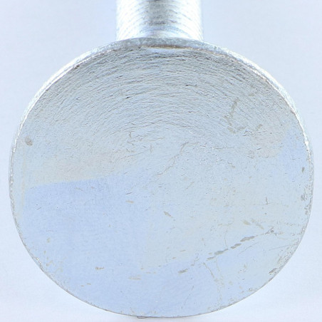 1 x Screw FLOOR Countersunk Head Large 10X80 4 ERG Zinc Plated Cr3 96 Hbs Without Red Rust