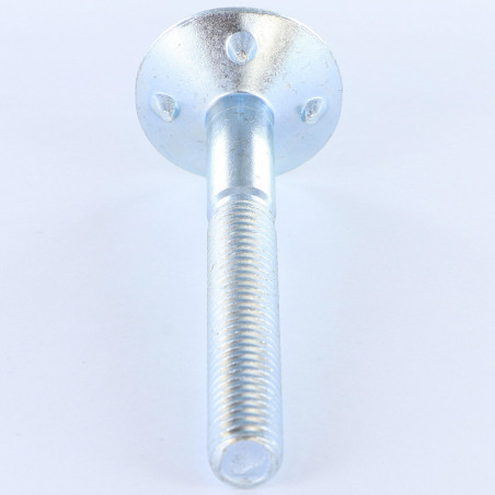 1 x Screw FLOOR Countersunk Head Large 4 ERG 10X80 Zinc Plated Cr3 96 Hbs Without Red Rust