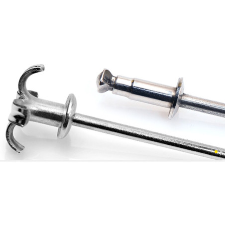 1 x Peel Rivet GOSTAR Aluminum Steel rod TRS 4X12