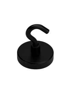 Hook magnetic Diameter 42 Black Zinc Plated