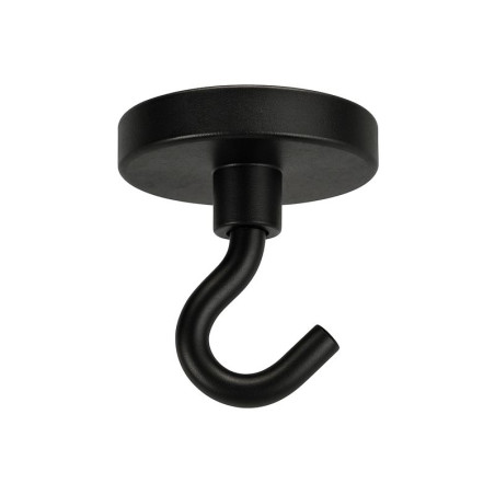 1 x Hook magnetic Diameter 42 Black Zinc Plated