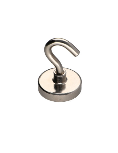 1 x Hook magnetic Diameter 32 Zinc Plated