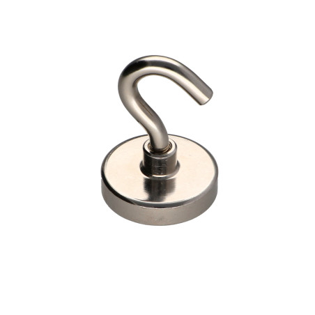 1 x Hook magnetic Diameter 32 Zinc Plated