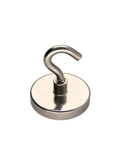 1 x Hook magnetic Diameter 42 Zinc Plated