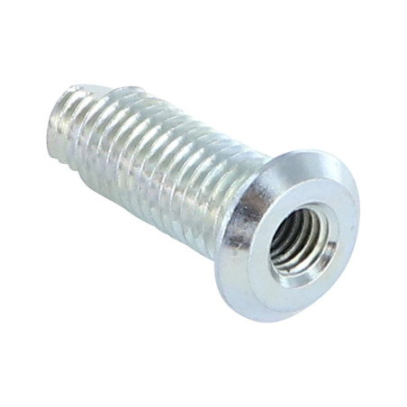 1 x Machine Screw Zinc Plated Pan Head 18/33 M 12/30 FLAT