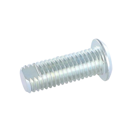 1 x Machine Screw Zinc Plated Pan Head 18/33 M 12/30 FLAT