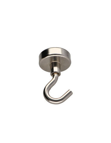 1 x Hook magnetic Diameter 25 Zinc Plated