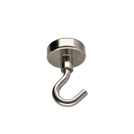 1 x Hook magnetic Diameter 25 Zinc Plated