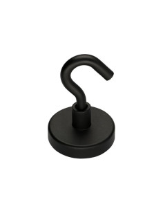 Hook magnetic Diameter 36 Black Zinc Plated