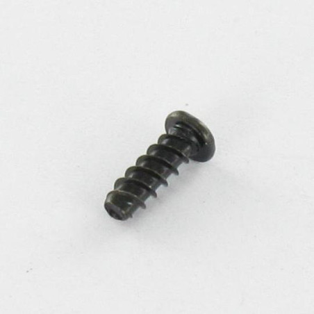 1 x Self Tapping Screw Linch Pin Plastic Pan Head Phillips 0 2.3X6 Black Zinc Plated micro screw