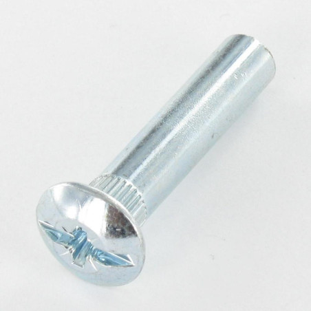 1 x Nut Binder Pozi And Slotted 8X38 M6X15 Zinc Plated