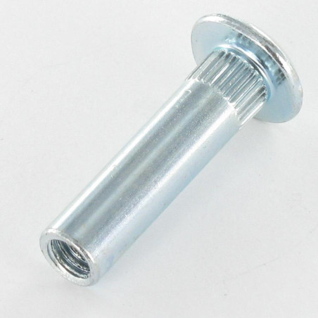 1 x Nut Binder Pozi And Slotted 8X31 M6X15 Zinc Plated