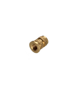 Self Tapping Insert With Head HEATFIX Brass M3X5.7