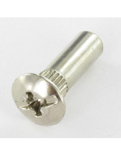 Nut Binder Pozi And Slotted 8X25 M6X15 AC. Nickel Plated