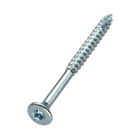 1 x Bucket 385 Chipboard Screws 4X50 Countersunk Head T20 cut Type 17 Drilling Point Zinc Plated