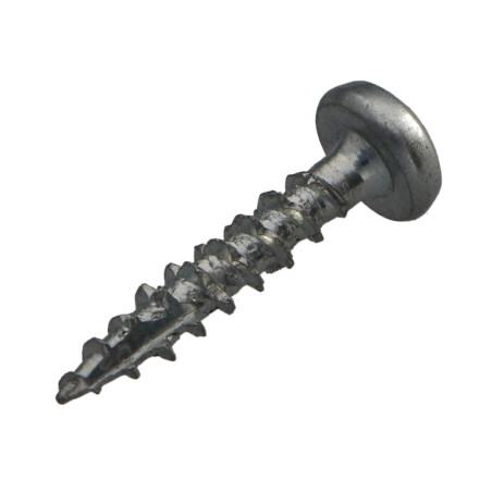 1 x Chipboard Screw Tekor Round Head T10 3X16 Full Thread cut Type 17 Drilling Point Zinc Plated micro screw