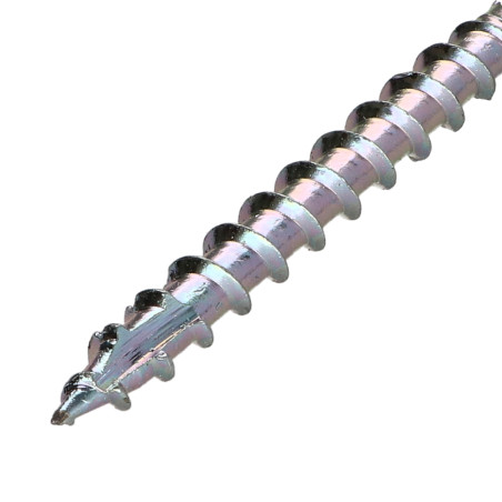1 x Framing screws TEKOR Hexagonal Head cut Type 17 Drilling Point 10X380 Thread Length: 80 T40 Zinc Plated Cr3 96 Hbs