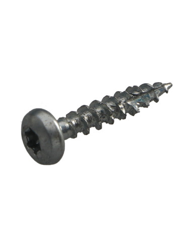 1 x Chipboard Screw Tekor Round Head T15 3.5X20...