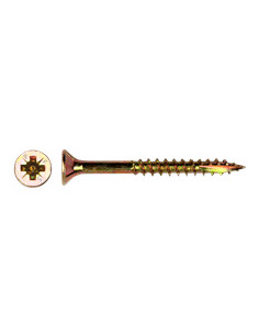 Chipboard Screw Tekor Countersunk Head Pozi PZ3 6X100...