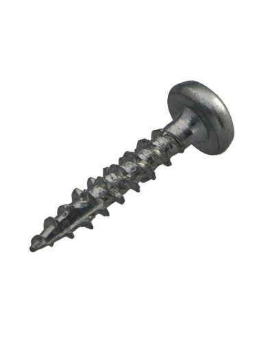1 x Chipboard Screw Tekor Round Head T15 3.5X25...