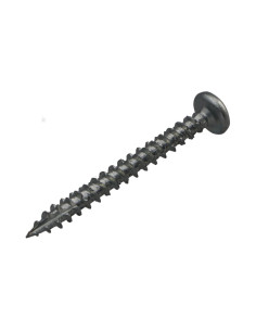 Chipboard Screw Tekor Round Head T25 5X30 Full Thread cut... 2