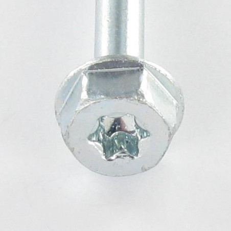 1 x Framing screws TEKOR Hexagonal Head cut Type 17 Drilling Point 8X120 Thread Length: 50 T40 Zinc Plated Cr3 96 Hbs